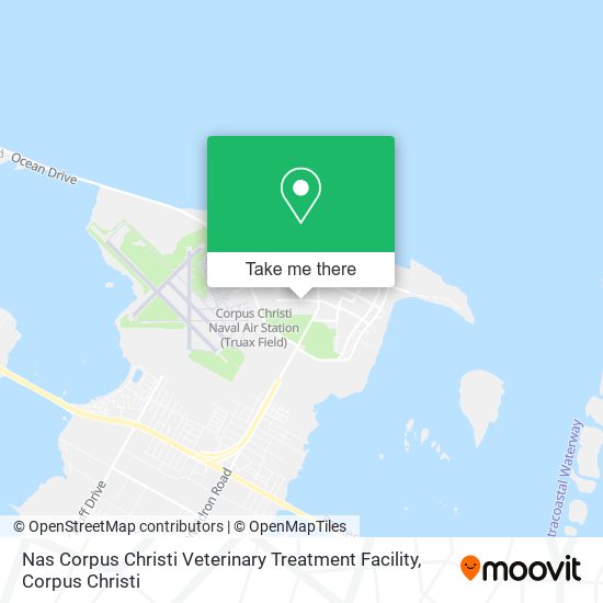 Mapa de Nas Corpus Christi Veterinary Treatment Facility