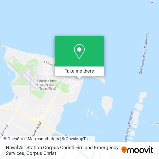 Naval Air Station Corpus Christi Fire and Emergency Services map