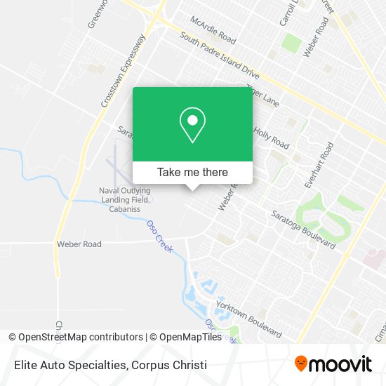 Mapa de Elite Auto Specialties