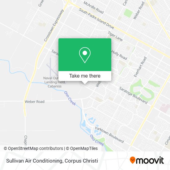 Sullivan Air Conditioning map