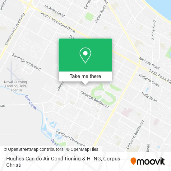 Mapa de Hughes Can do Air Conditioning & HTNG