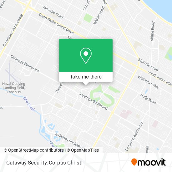 Cutaway Security map