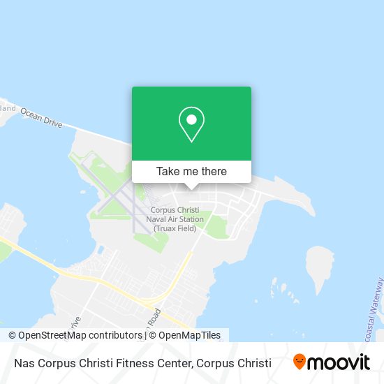 Nas Corpus Christi Fitness Center map