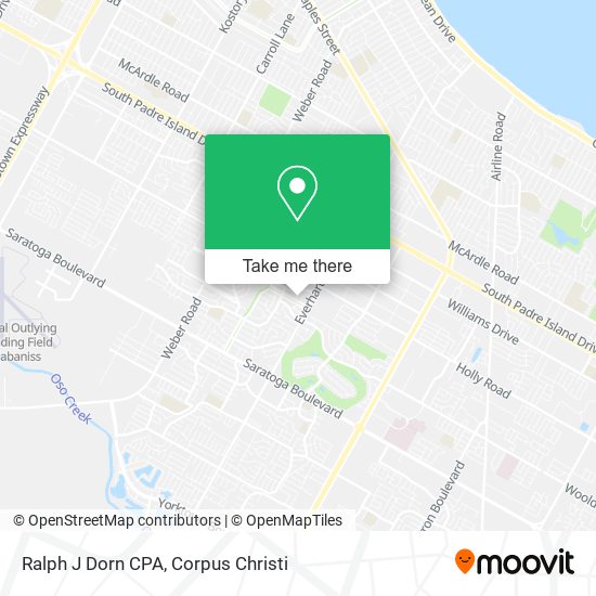 Ralph J Dorn CPA map