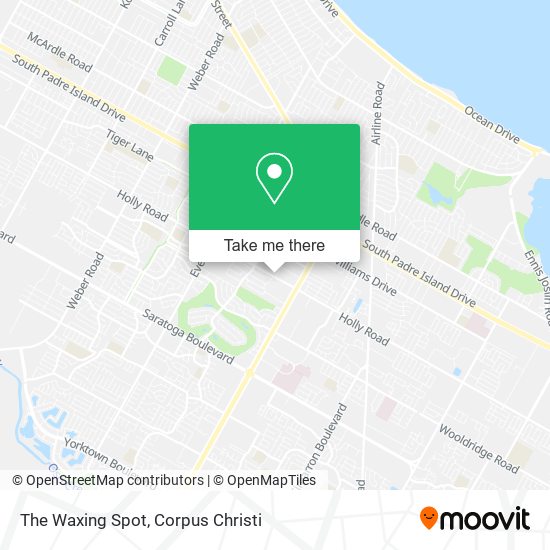 Mapa de The Waxing Spot
