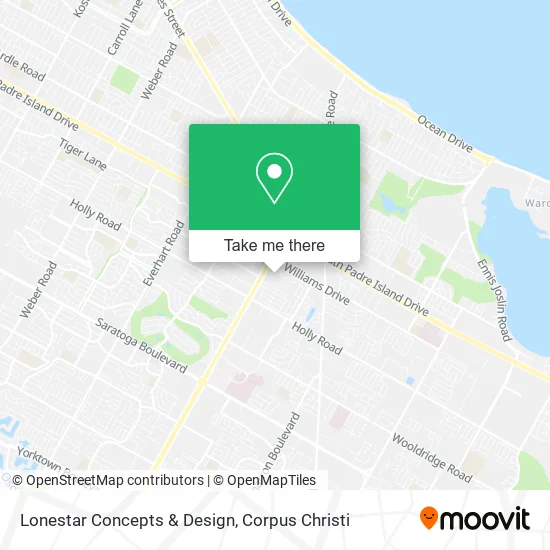 Mapa de Lonestar Concepts & Design