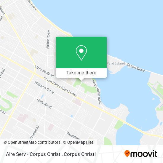 Aire Serv - Corpus Christi map