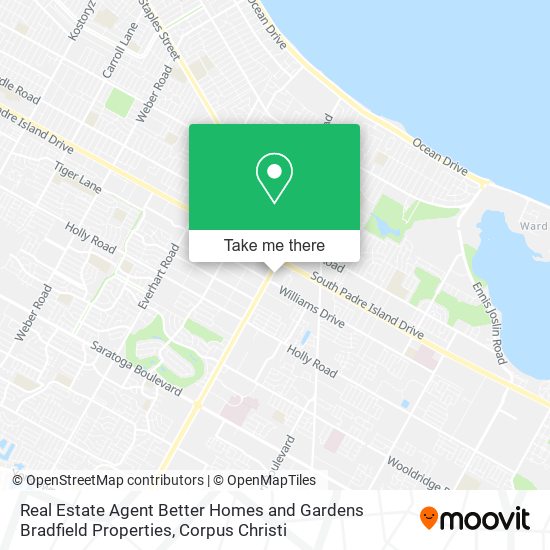 Mapa de Real Estate Agent Better Homes and Gardens Bradfield Properties