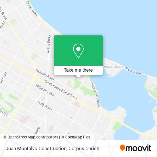 Juan Montalvo Construction map