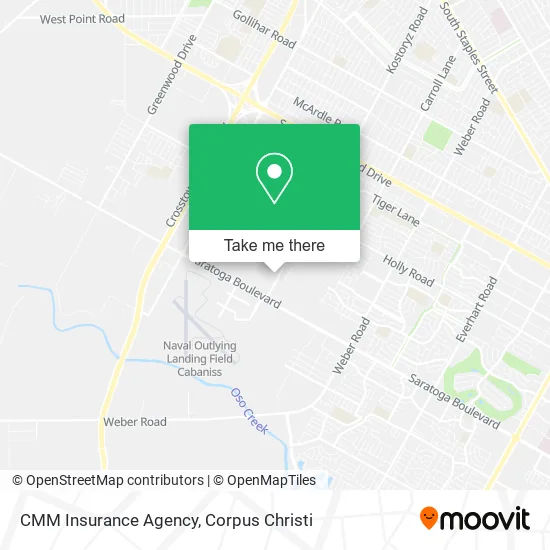 CMM Insurance Agency map
