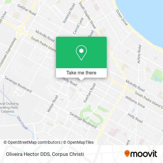 Oliveira Hector DDS map