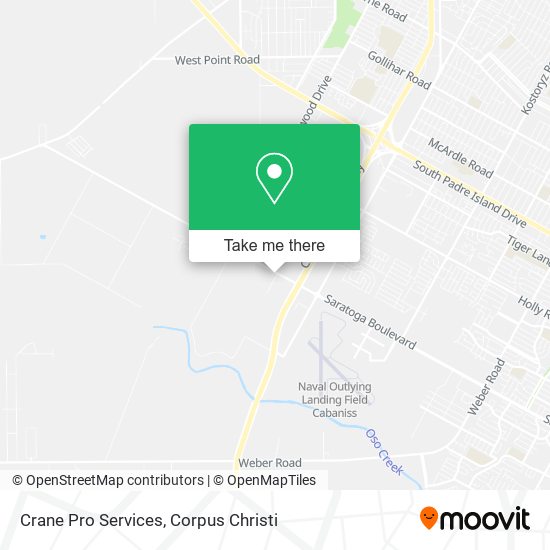 Crane Pro Services map