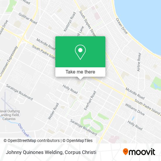 Mapa de Johnny Quinones Welding