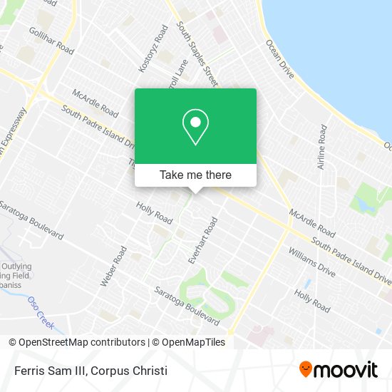 Ferris Sam III map