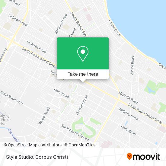 Style Studio map