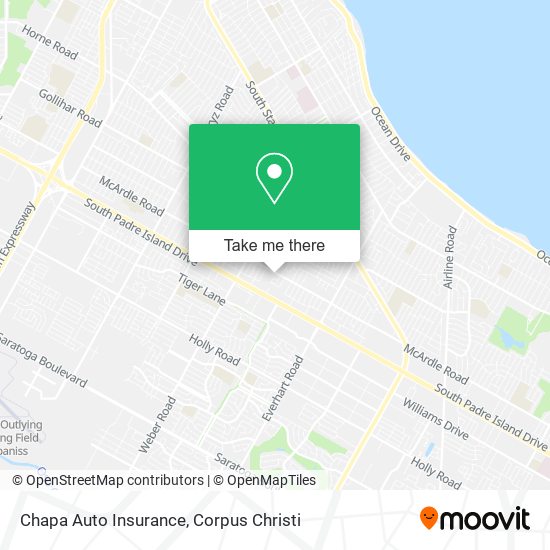 Chapa Auto Insurance map