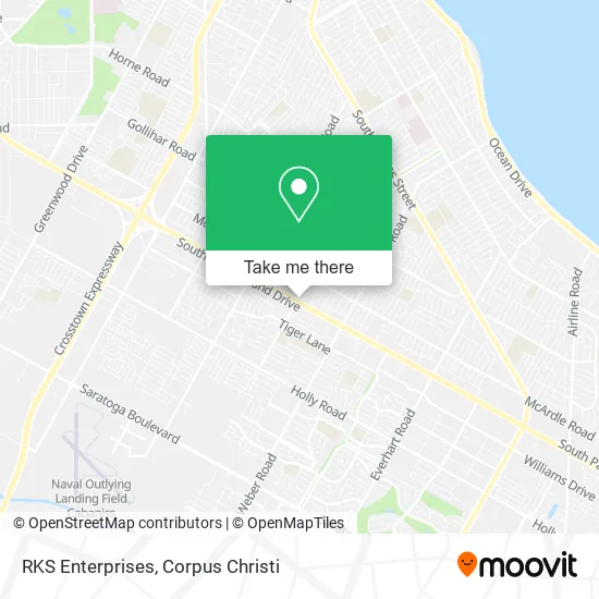RKS Enterprises map