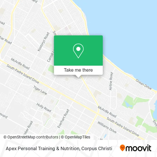 Mapa de Apex Personal Training & Nutrition