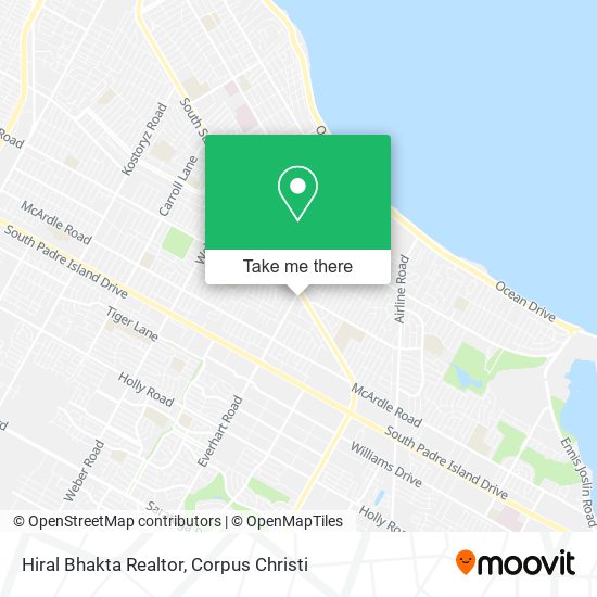 Hiral Bhakta Realtor map