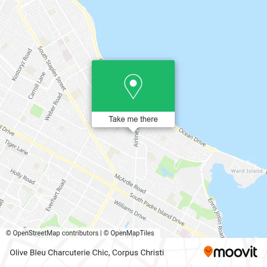 Olive Bleu Charcuterie Chic map