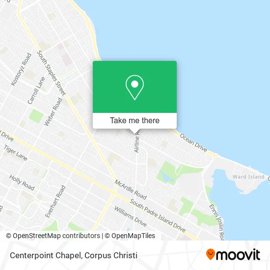 Centerpoint Chapel map