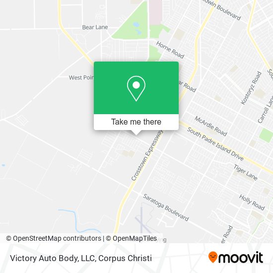 Mapa de Victory Auto Body, LLC