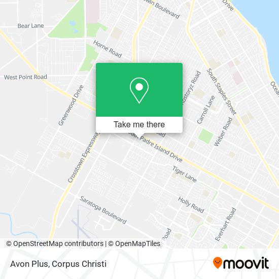 Avon Plus map