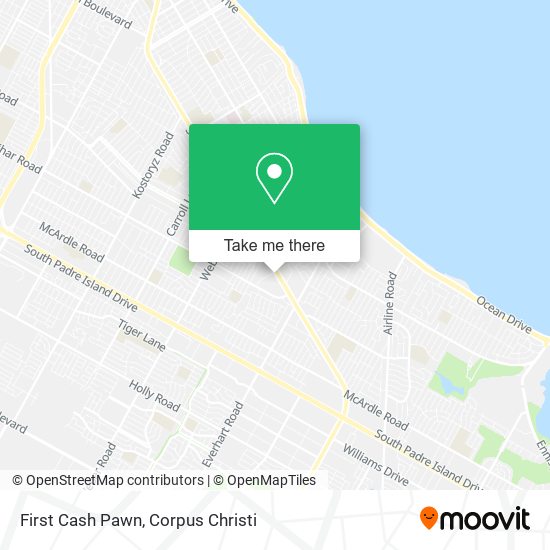 Mapa de First Cash Pawn
