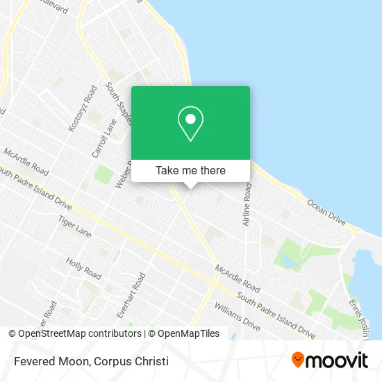 Fevered Moon map