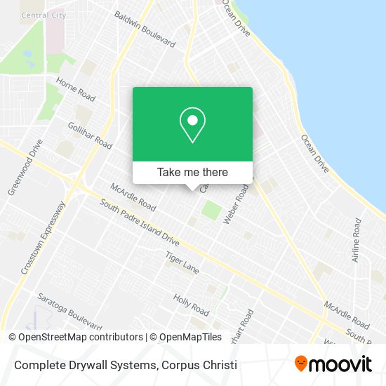Mapa de Complete Drywall Systems