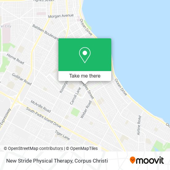 New Stride Physical Therapy map