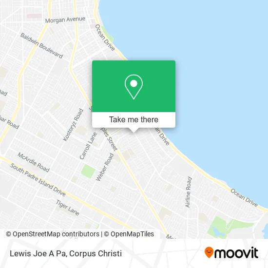 Lewis Joe A Pa map