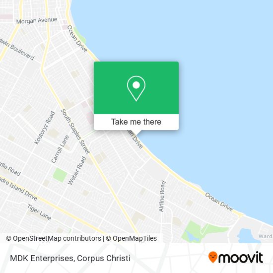 MDK Enterprises map