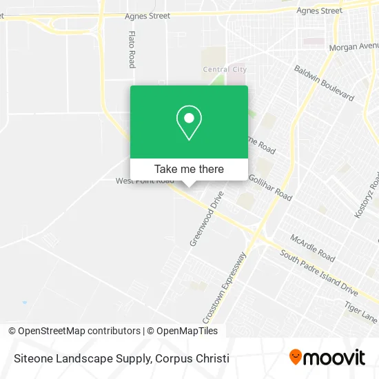 Mapa de Siteone Landscape Supply