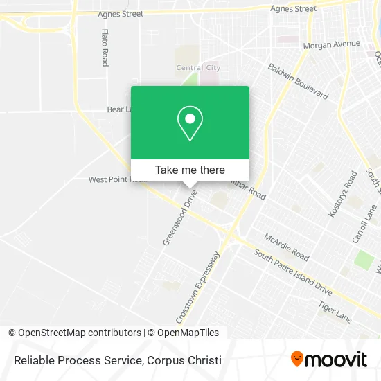 Reliable Process Service map