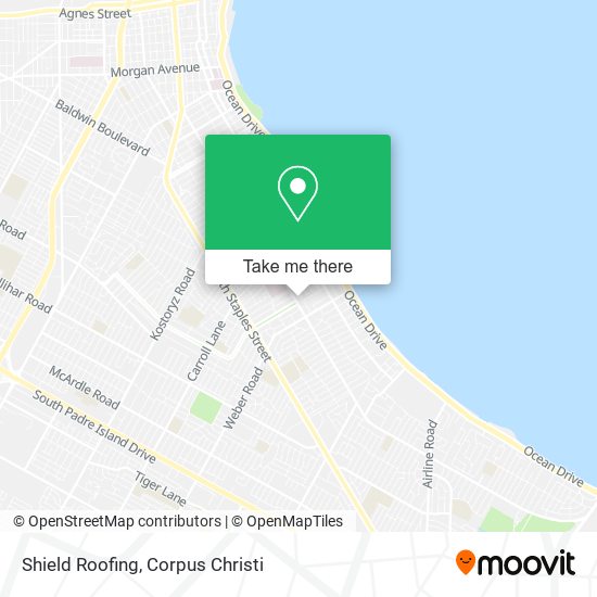 Mapa de Shield Roofing