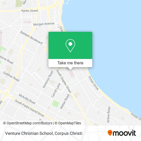Mapa de Venture Christian School