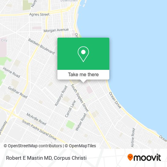 Mapa de Robert E Mastin MD