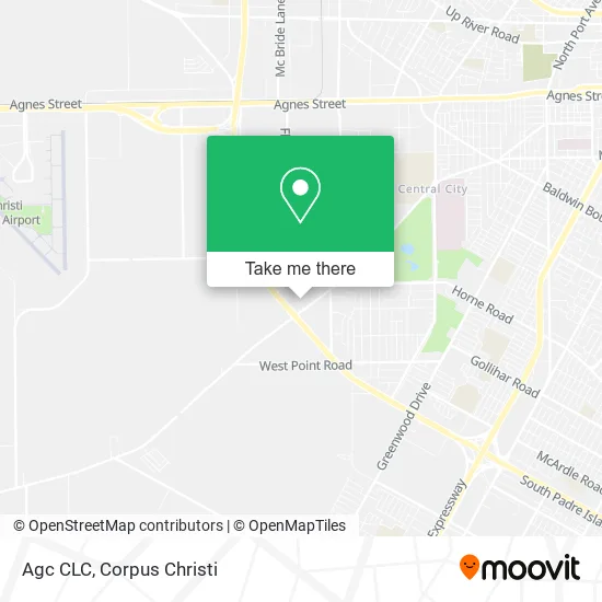 Mapa de Agc CLC