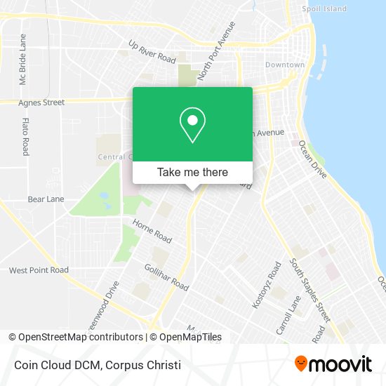 Coin Cloud DCM map