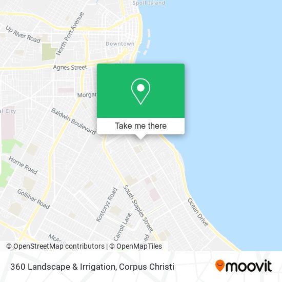 360 Landscape & Irrigation map