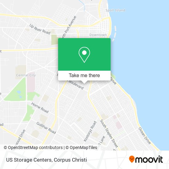 US Storage Centers map