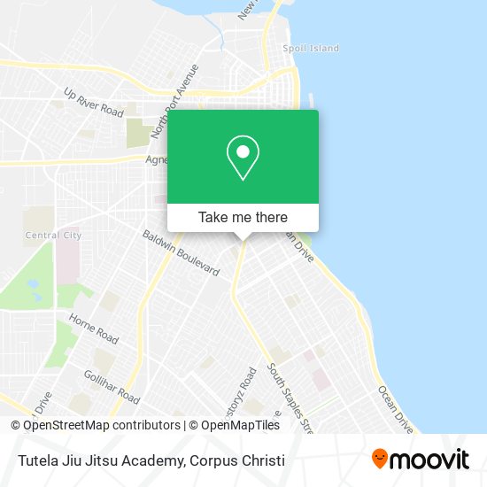 Mapa de Tutela Jiu Jitsu Academy