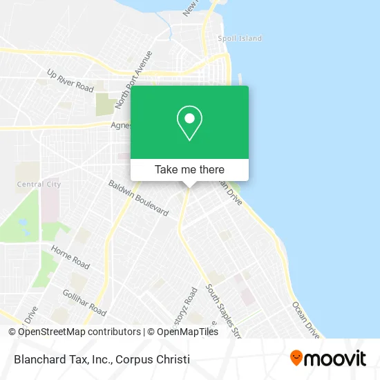 Blanchard Tax, Inc. map