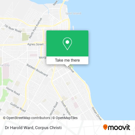 Dr Harold Ward map
