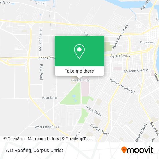 Mapa de A D Roofing