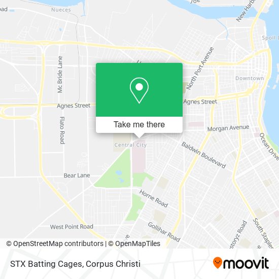 Mapa de STX Batting Cages