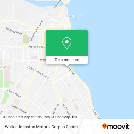 Walter Johnston Motors map