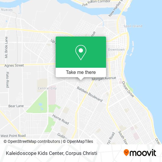 Kaleidoscope Kids Center map