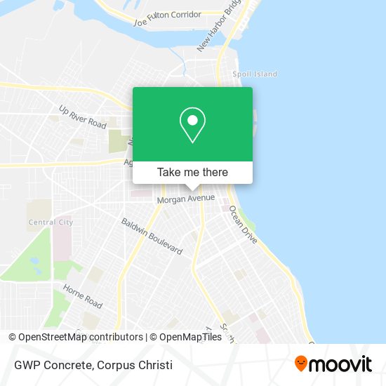 Mapa de GWP Concrete